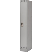 Lockers, 12" x 18" x 76", Steel, Grey, Knocked Down NRZ Safety Inc.