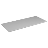 Tablette additionnelle pour armoire, 36" x 18", Capacit&eacute; de 200 lb, Acier, Gris p&acirc;le NRZ Safety Inc.