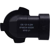 9145 Fog Light Bulb, LED, 65 W, White NRZ Safety Inc.