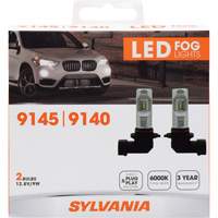 9145 Fog Light Bulb, LED, 65 W, White NRZ Safety Inc.