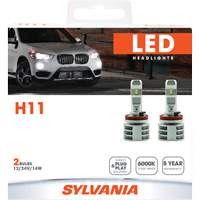 H11 Headlight Bulb, LED, 13.2 W/17 W, White NRZ Safety Inc.