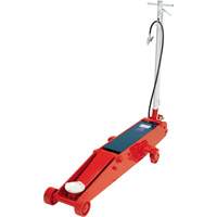 Cric de plancher, 10 tonne(s) Capacit&eacute;, 6-1/8" Abaiss&eacute;e, 27-1/4" &eacute;lev&eacute;e, Air comprim&eacute;/hydraulique NRZ Safety Inc.