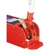 Cric de plancher, 10 tonne(s) Capacit&eacute;, 6-1/8" Abaiss&eacute;e, 27-1/4" &eacute;lev&eacute;e, Air comprim&eacute;/hydraulique NRZ Safety Inc.