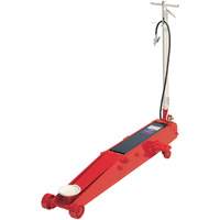 Cric de plancher, 5 tonne(s) Capacit&eacute;, 5-5/8" Abaiss&eacute;e, 27-1/4" &eacute;lev&eacute;e, Air comprim&eacute;/hydraulique NRZ Safety Inc.