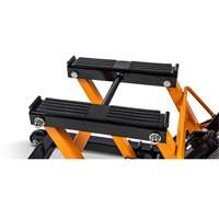 ATV and Motorcycle Jack, 0.75 Ton(s) Capacity, 4-2/3" Lowered, 14-1/2" Raised, Manual Hydraulic NRZ Safety Inc.