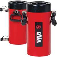 Double Action Hollow Hole Hydraulic Cylinder, 10.13" Stroke, 100 Ton(s) Capacity, 10000 PSI NRZ Safety Inc.