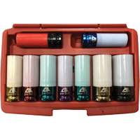 Thin Wall Master Impact Socket Set, 9 Pieces, 1/2" Drive Size NRZ Safety Inc.