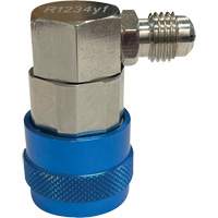 Coupleur de conversion R1234yf basse pression 1/4" FL-M x 14 mm NRZ Safety Inc.