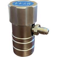 Coupleur manuel CO2 R744 c&ocirc;t&eacute; basse pression NRZ Safety Inc.
