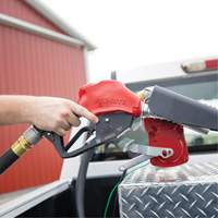 Pistolet de distribution automatique rouge pour essence NRZ Safety Inc.