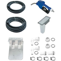 Pompe de transfert de fluide d'&eacute;chappement diesel (DEF) 115 V CA avec support pour cuve GRV et pistolet NRZ Safety Inc.