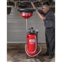 Drain pour liquides us&eacute;s & &eacute;vacuateur NRZ Safety Inc.