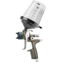 Pistolet de peinture de premi&egrave;re qualit&eacute; pour la peinture automobile X 5500 HVLP 1,3 I RPS D, Entr&eacute;e d'air 1/4" NPT, 15,19 pi³/min, Capacit&eacute; 0,6 L/0,9 L, 0,17 psi NRZ Safety Inc.