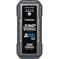 D&eacute;marreur de secours, banque d'alimentation et lampe de poche JumpSurge2000Pro &agrave; 2500 A de pointe NRZ Safety Inc.