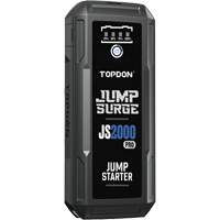 D&eacute;marreur de secours, banque d'alimentation et lampe de poche JumpSurge2000Pro &agrave; 2500 A de pointe NRZ Safety Inc.
