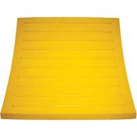 Cale de roue, Polyur&eacute;thane, Jaune, 15-1/4" la x 12-1/8'' p x 10-3/4" h NRZ Safety Inc.