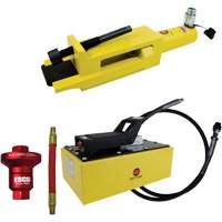 Ensemble de brise-talon pour pneus g&eacute;ants/&eacute;quipement de terrassement avec pompe hydraulique de 5 pintes NRZ Safety Inc.