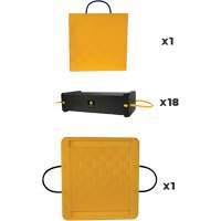 20-Piece CribLok Composite Cribbing System Kit NRZ Safety Inc.