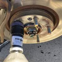 STUD KLEEN Impact-Driven Hub, Stud & Wheel Cleaning Tool NRZ Safety Inc.