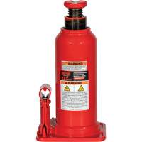 Professional Hydraulic Bottle Jack with Gauge Hole, 22 Ton(s), 20-49/250" Raised Height NRZ Safety Inc.