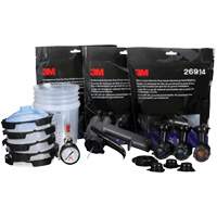 Performance Fine Finish Spray Gun System with PPS Cups, 13 CFM, 29 PSI NRZ Safety Inc.