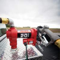 12V DC Fuel Transfer Pump with Nozzle NRZ Safety Inc.