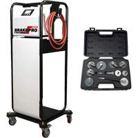 Pompette de purge de frein Brake-Pro &agrave; structure haute avec adaptateurs NRZ Safety Inc.