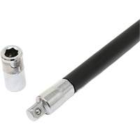 Tournevis flexible extra-long avec adaptateur carr&eacute; 1/4" x hexagonal 1/4" NRZ Safety Inc.
