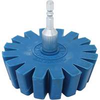 Conical Gear Eraser Wheel with Quick-Connect Arbor Adapter NRZ Safety Inc.