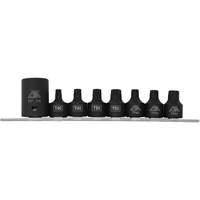Jeu de douilles/embouts de boulon de caisse de camionnettes, 8 Morceaux, Prise de 1/2"/3/8" NRZ Safety Inc.