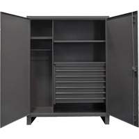 Vestiaire tr&egrave;s robuste, Acier, 48" la x 24" p x 78" h, Gris NRZ Safety Inc.