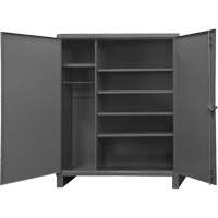 Vestiaire tr&egrave;s robuste, Acier, 60" la x 24" p x 78" h, Gris NRZ Safety Inc.