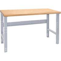 Établis à dessus en bois franc