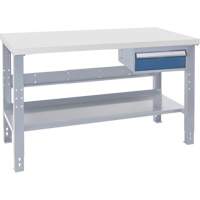 Industrial Duty Workbench, 72" W x 30" D x 34" H, 1000 lbs. Capacity NRZ Safety Inc.