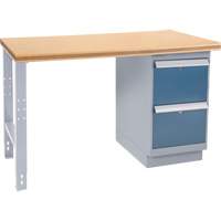 Industrial Duty Workbench, 30" W x 60" D x 34" H, 1000 lbs. Capacity NRZ Safety Inc.