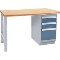 Industrial Duty Workbench, 30" W x 60" D x 34" H, 1000 lbs. Capacity NRZ Safety Inc.