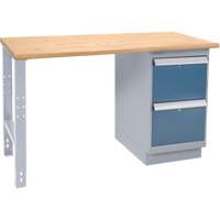 &eacute;tabli industriel, Porte a/combinaison de tiroirs, Cap 1000 lb, 60" la x 36" p, 34" h NRZ Safety Inc.