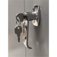 Armoire de rangement, Acier, 4 Tablettes, 66" h x 30" la x 15" P, Gris NRZ Safety Inc.