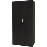 Armoire de rangement combin&eacute;e, 36" la x 18" p x 72" h, Noir NRZ Safety Inc.