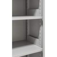 Hi-Boy Storage Cabinet, Steel, 4 Shelves, 72" H x 36" W x 18" D, Grey NRZ Safety Inc.