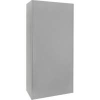 Wardrobe Storage Cabinet, Steel, 36" W x 18" D x 72" H, Grey NRZ Safety Inc.