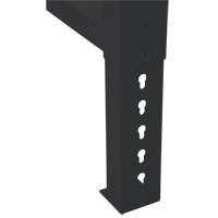 Pattes d'&eacute;tabli pour service industriel, Acier, 30" p x 34" h, Simple NRZ Safety Inc.