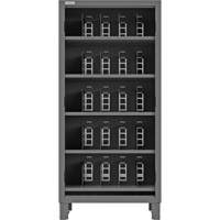 Heavy-Duty Open Front Cabinet with Dividers, Steel, 0 Drawers, 36" x 24" x 78", Grey NRZ Safety Inc.