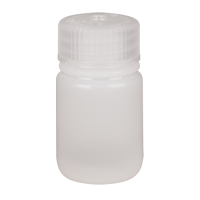 Wide-Mouth Bottles, Round, 1 oz., Plastic NRZ Safety Inc.