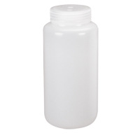 Wide-Mouth Bottles, Round, 8 oz., Plastic NRZ Safety Inc.