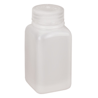 Easy-Grip Space-Saver Bottles, Square, 6 oz., Plastic NRZ Safety Inc.