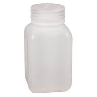 Bouteilles peu encombrantes &agrave; prise facile, Carr&eacute;e, 8 oz, Plastique NRZ Safety Inc.