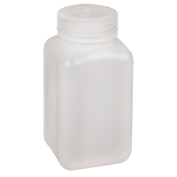 Easy-Grip Space-Saver Bottles, Square, 16 oz., Plastic NRZ Safety Inc.