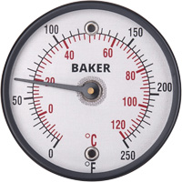 Thermom&egrave;tres de surface, Contact, Analogique, 0-250°F (-20-120°C) NRZ Safety Inc.