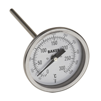 Thermom&egrave;tres bilames, Contact, Analogique, 50-550°F (0-260°C) NRZ Safety Inc.